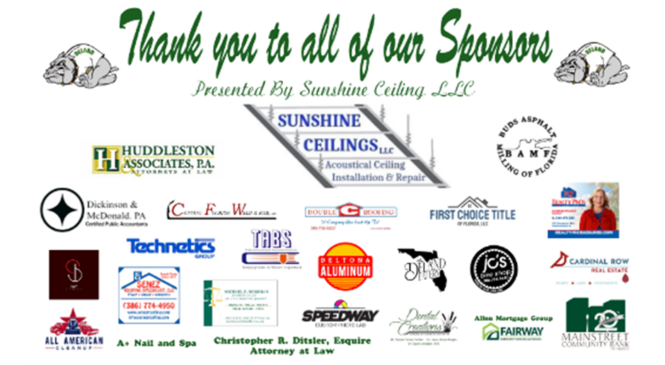2023 Golf Tournament Sponsors
